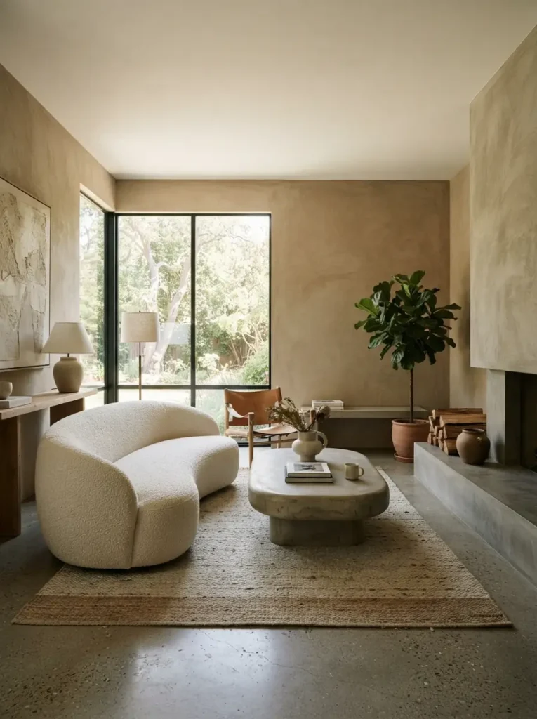 Soft Brutalism Interior Design Ideas