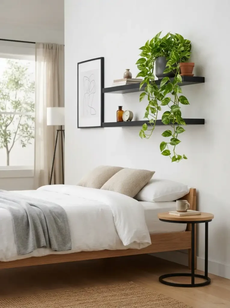Bedroom Plants Decor Ideas