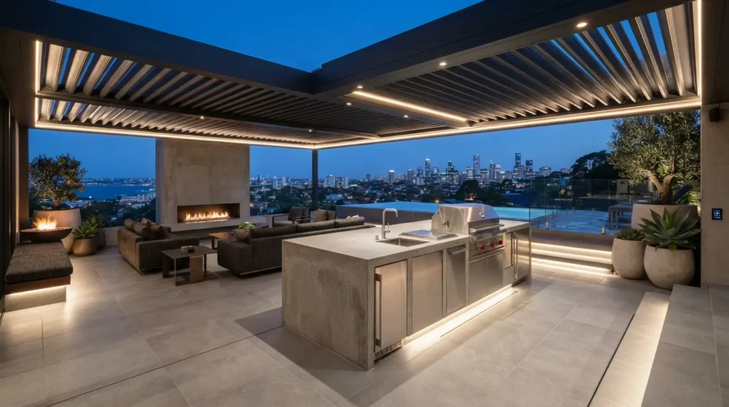 Cozy Modern Terrace Design