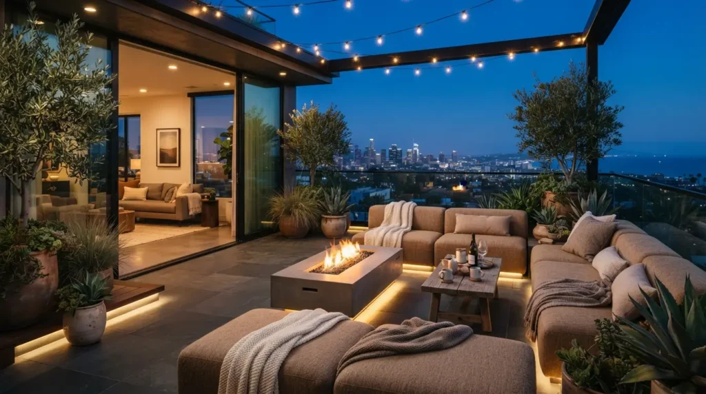 Cozy Modern Terrace Design