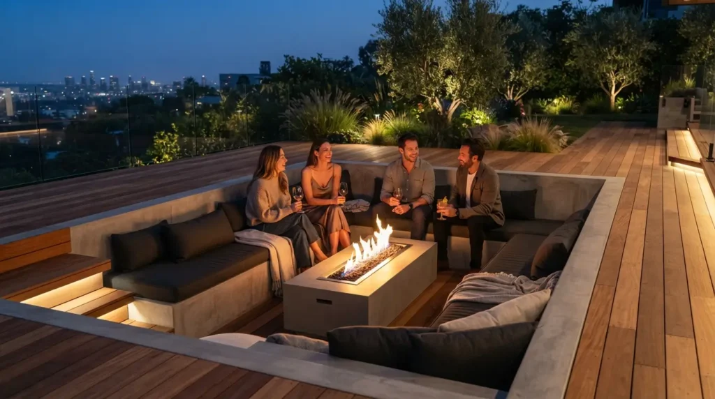 Cozy Modern Terrace Design