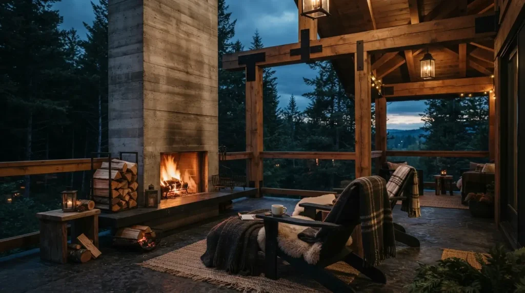 Cozy Modern Terrace Design