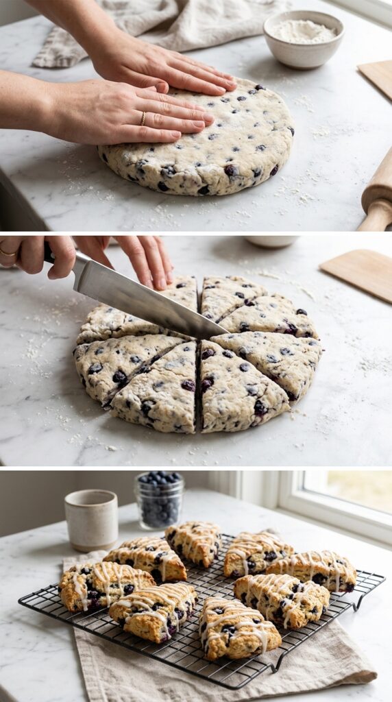 Bakery-Style Blueberry Scones | Flaky & Easy Recipe