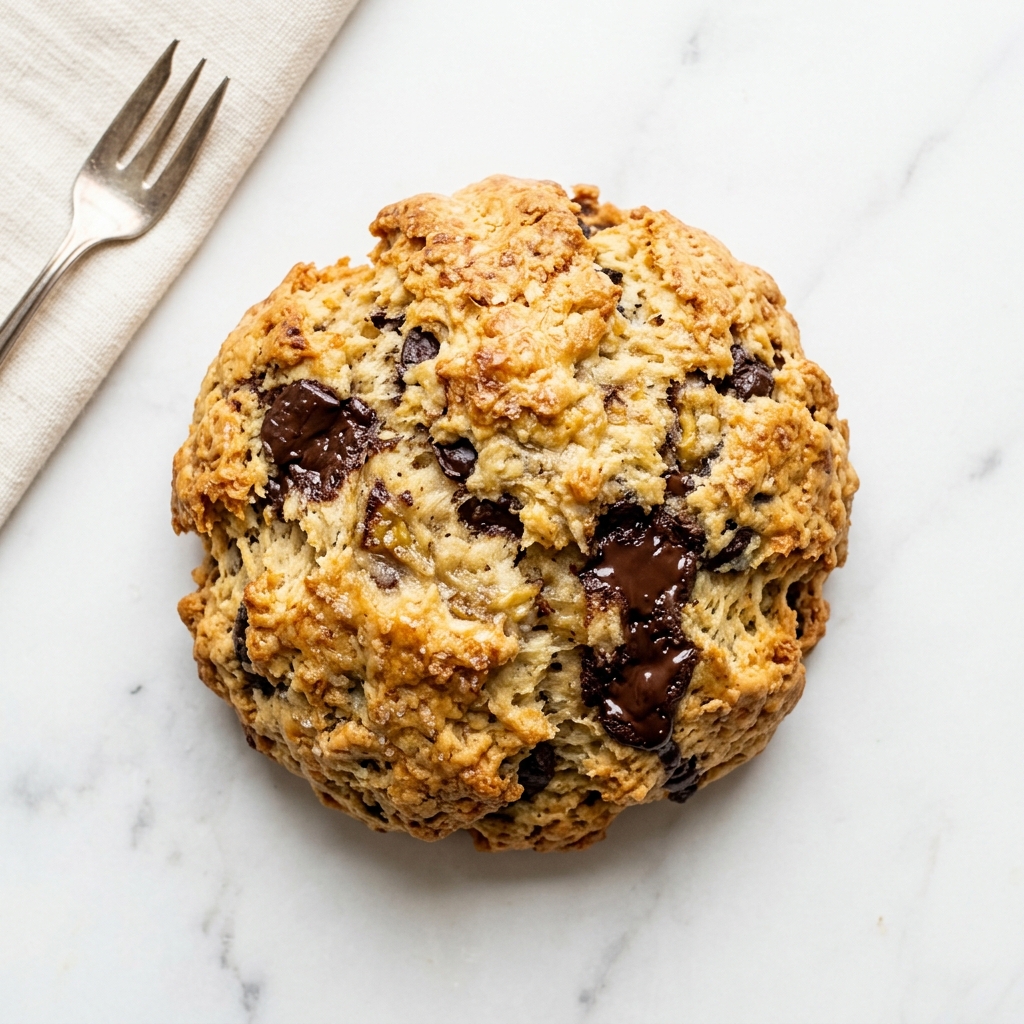 Banana Chocolate Chip Scones | Flaky & Easy Bakery Recipe