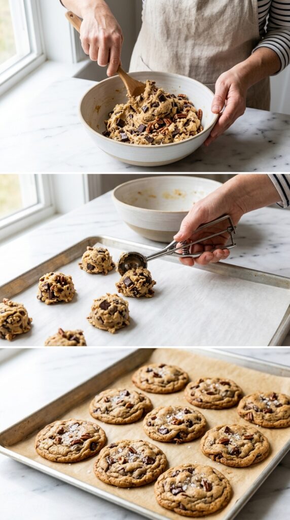 Pecan Chocolate Chip Cookies