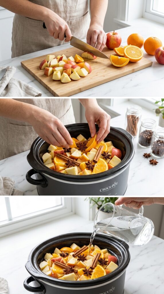 Homemade Slow Cooker Apple Cider | Warm & Spiced Recipe